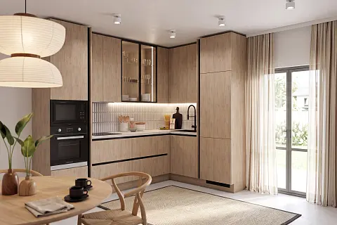 Кухня Стоун Вуд 014